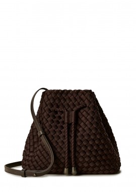 Naghedi - Shoulder Bags γυναικεία Naghedi Chocolate SN26173LDCHOC Gramercy Medium Bucket 100