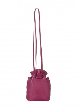 Χιαστί γυναικεία Park House Φούξια 06-BLACKBERRY Drop Bucket Bag 262