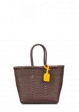PUP - Shopping γυναικεία PUP Καφέ NS12 Basket Bah Hubby Small 262