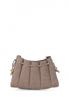 THEMOIRe - Shoulder Bags γυναικεία THEMOIRe Mud TMFW25DFSUE58 Dafne Suede 261