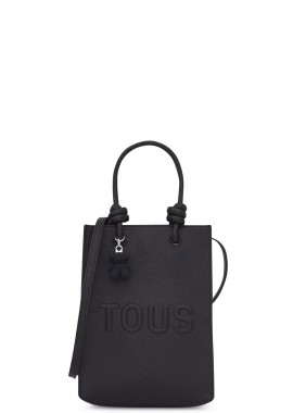 Tous - Χιαστί γυναικεία Tous Μαύρο E63296 Mini Bolso Pop LaRue 100