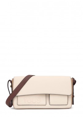 Shoulder Bags γυναικεία Tous Μπεζ 2002381502 Medium Tous Back To Basics 100
