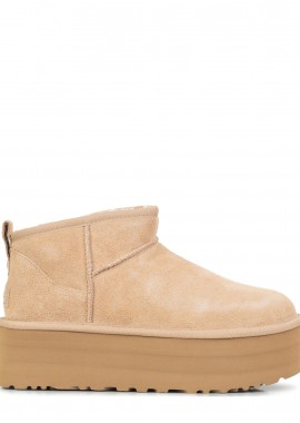 UGG - Μπότες - Μποτάκια γυναικείες UGG Sand 1135092-SAN Classic Ultra Mini Platform 261