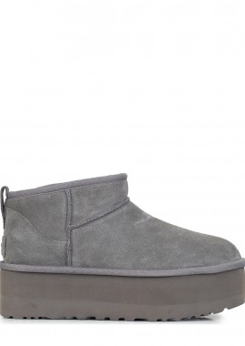 UGG - Μπότες - Μποτάκια γυναικείες UGG Γκρι 1135092-CHRC Classic Ultra Mini Platform 261
