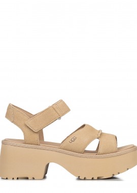 Πέδιλα-Σανδάλια γυναικεία UGG Μπεζ 1167475-MDSD New Heights Ankle Strap 262