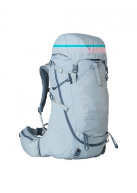 UNISEX ΟΡΕΙΒΑΤΙΚΟ ΣΑΚΙΔΙΟ ΠΛΑΤΗΣ THE NORTH FACE TERRA ML 55L ΑΝΟΙΧΤΟ ΓΚΡΙ