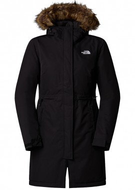 ΓΥΝΑΙΚΕΙΟ ΜΠΟΥΦΑΝ THE NORTH FACE ZANECK PARKA ΚΑΝΟΝΙΚΗ ΓΡΑΜΜΗ ΜΑΥΡΟ