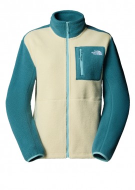 ΓΥΝΑΙΚΕΙΟ ΦΟΥΤΕΡ ΖΑΚΕΤΑ FLEECE THE NORTH FACE YUMIORI FULL ZIP ΚΑΝΟΝΙΚΗ ΓΡΑΜΜΗ ΓΚΡΙ/ΜΠΛΕ