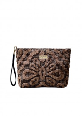 Sea You Soon - ΓΥΝΑΙΚΕΙΑ ΤΣΑΝΤΑ SEA YOU SOON TAORMINA CLUTCH ΚΑΦΕ