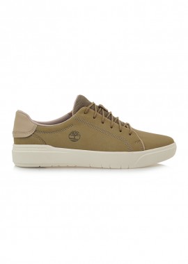 ΑΝΔΡΙΚΑ ΠΑΠΟΥΤΣΙΑ TIMBERLAND SENECA BAY LOW SNEAKERS ΔΕΡΜΑΤΙΝΑ ΜΠΕΖ