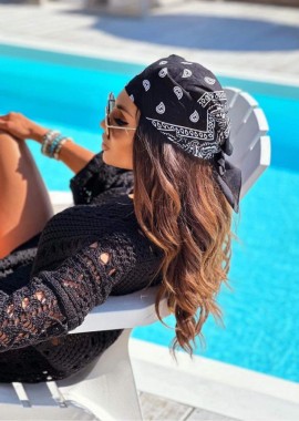 BLACK BANDANA