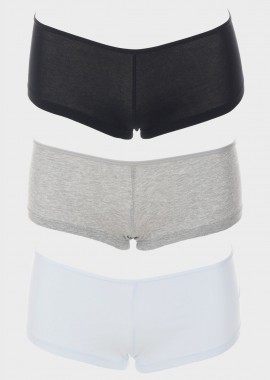gsecret - Γυναικείο boxer μονόχρωμο. Συσκευασία 3pack MULTI COLOUR