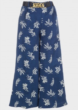 gsecret - Γυναικεία παντελόνα all print floral .Romantic Style JEAN
