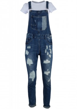gsecret - Σαλοπέτα jeans boyfriend used. Denim collection JEAN