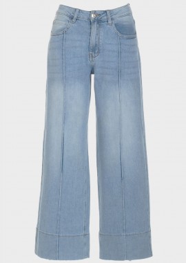Τζιν παντελόνι wide leg JEAN
