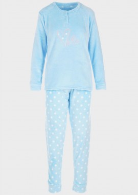 Γυναικεία πιτζάμα coral fleece 