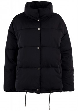 Γυναικείο Puffer Jacket επένδυση. ΜΑΥΡΟ