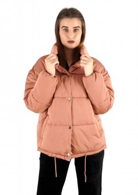 Γυναικείο Puffer Jacket επένδυση. ΡΟΖ