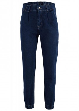 gsecret - Παντελόνι jeans σε γραμμή pegged ελαστικό. JEAN