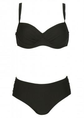 Γυναικείο set μαγιό με επένδυση bikini φαρδιά γραμμή. Καλύπτει C & D cup ΛΑΔΙ