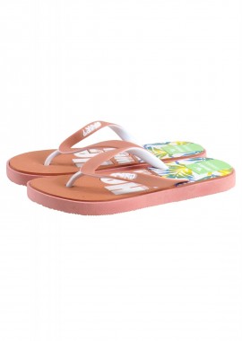 gsecret - Γυναικεία σαγιονάρα flip-flop logo HE WELL. Summer Collection ΣΟΜΟΝ