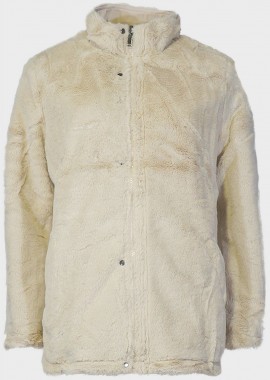 Γυναικείο παρκά διπλής όψεως ρυθμιζόμενο κορδόνι.New Collection. ΕΚΡΟΥ