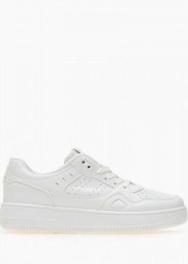 Basic γυναικεία sneakers - Λευκό