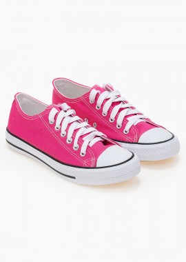 Issue - Basic sneakers πάνινα - Φούξια