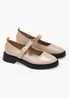 Issue - Loafers με μπαρέτα - Μπεζ