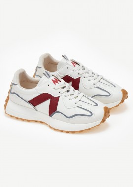 Issue - Sneakers με λεπτομέρεια χρώματος - Κόκκινο