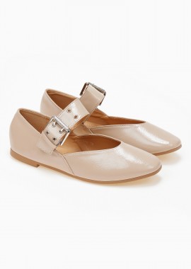 Issue - Ballet shoes με μπαρέτα - Μπεζ