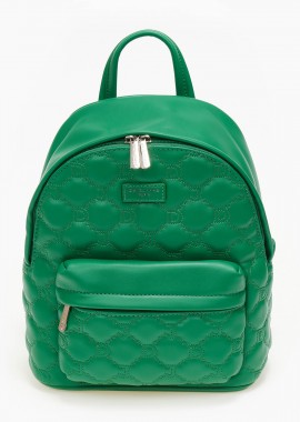 Issue - Backpack με καπιτονέ σχέδιο - Πράσινο