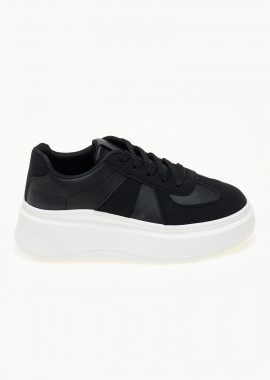 Issue - Sneakers με ψηλή σόλα - Μαύρο