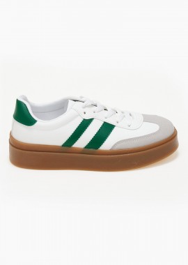 Issue - Sneakers με συνδυασμό χρωμάτων - Πράσινο