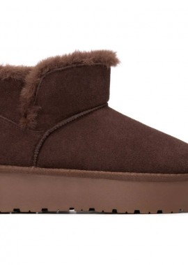 Carmela - Carmela καφέ δερμάτινο Australian Boot 162633