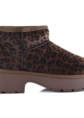 Izy - Animal print δερμάτινο Australian Boot Izy 1999