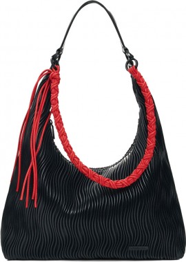 Desigual - Desigual μαύρη τσάντα ώμου LITIO SAMARRA 26SAXP54