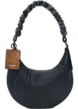 Desigual μαύρη τσάντα HELIUM CALAGARY 26SAXPBC