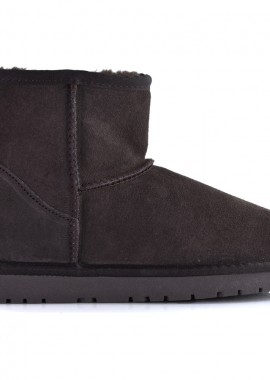 Kelara - Καφέ χαμηλό δερμάτινο Australian Boot Kelara 41202
