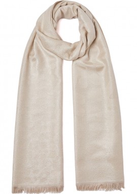 LIU JO μπεζ φουλάρι 2A6001