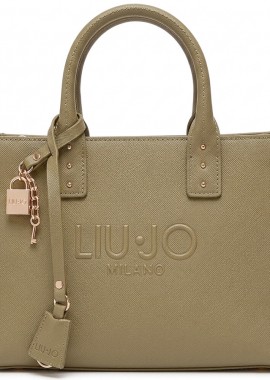 LIU JO καφέ/χακί τσάντα AA6150