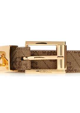 Guess - Guess μπεζ ζώνη Yesba BW9322