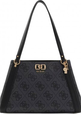 Guess - Guess μαύρη τσάντα ώμου Karnilla Girlfriend