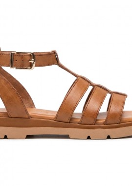 Lady - Δερμάτινο ταμπά σανδάλι Lady 624