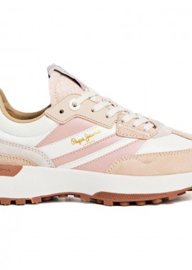 Pepe Jeans - Pepe Jeans nude sneaker LUCKY PLS600032