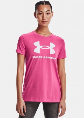 UNDER ARMOUR LIVE SPORTSTYLE GRAPHIC T-SHIRT ΡΟΖ