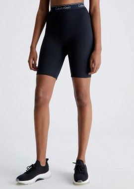 CALVIN KLEIN PERFORMANCE - CALVIN KLEIN TIGHT GYM SHORTS ΜΑΥΡΟ
