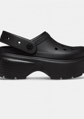 CROCS - CROCS STOMP CLOG ΜΑΥΡΟ