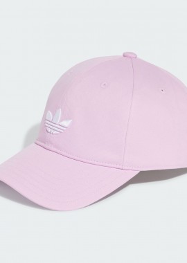 ADIDAS ADICOLOR CLASSIC TREFOIL BASEBALL CAP ΡΟΖ