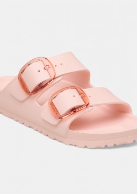 BIRKENSTOCK - BIRKENSTOCK ARIZONA BIG BUCKLE EVA SANDALS LIGHT ROSE - NARROW FIT ΡΟΖ